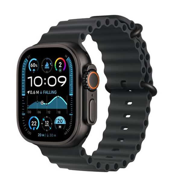 Apple Watch Ultra 2 Cellular - 49 mm Black Titanium Case with Black Ocean Band