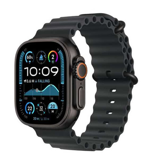 Apple Watch Ultra 2 Cellular - 49 mm Black Titanium Case with Black Ocean Band