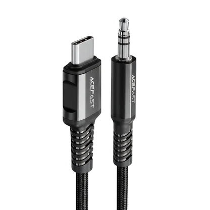 Acefast Audio Cable USB-C TO 3 5MM Jack - 1 2M - BLACK product photo