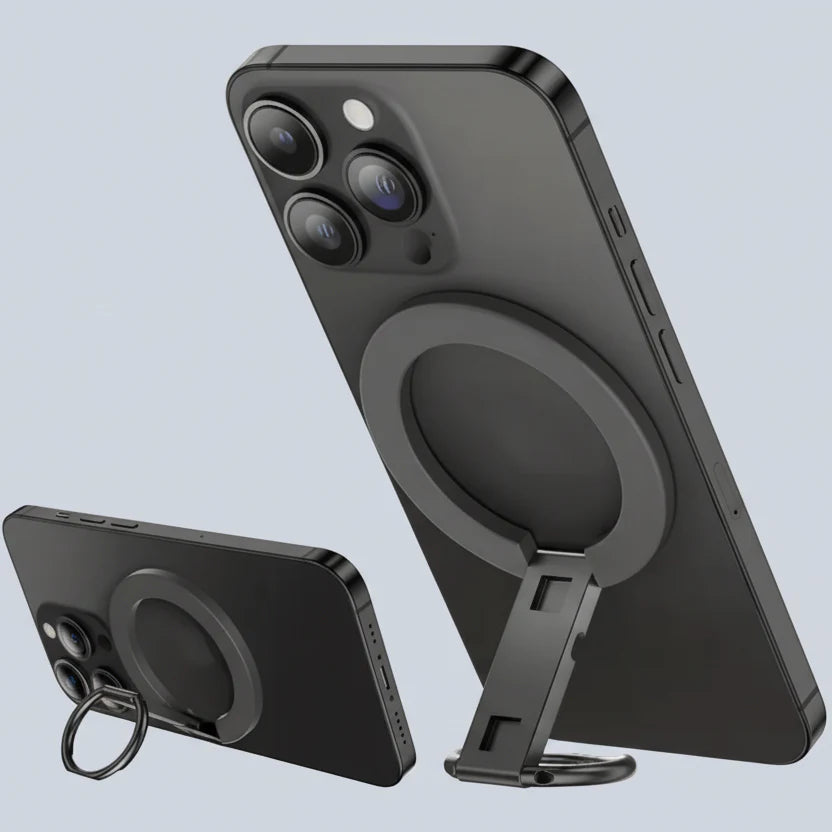 AmazingThing Titan Magnetic Phone Ring with Holder - Grey product photo