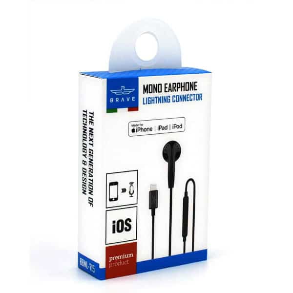Brave Mono Earphone lightning product photo