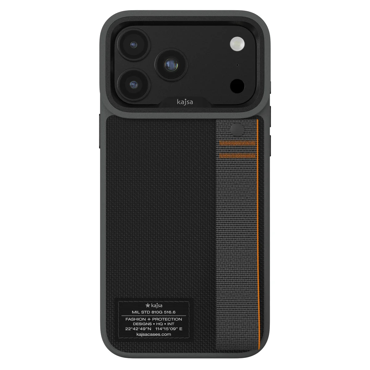 Kajsa iPhone 18/ 17 Pro Max Military Collection Strap O Ring