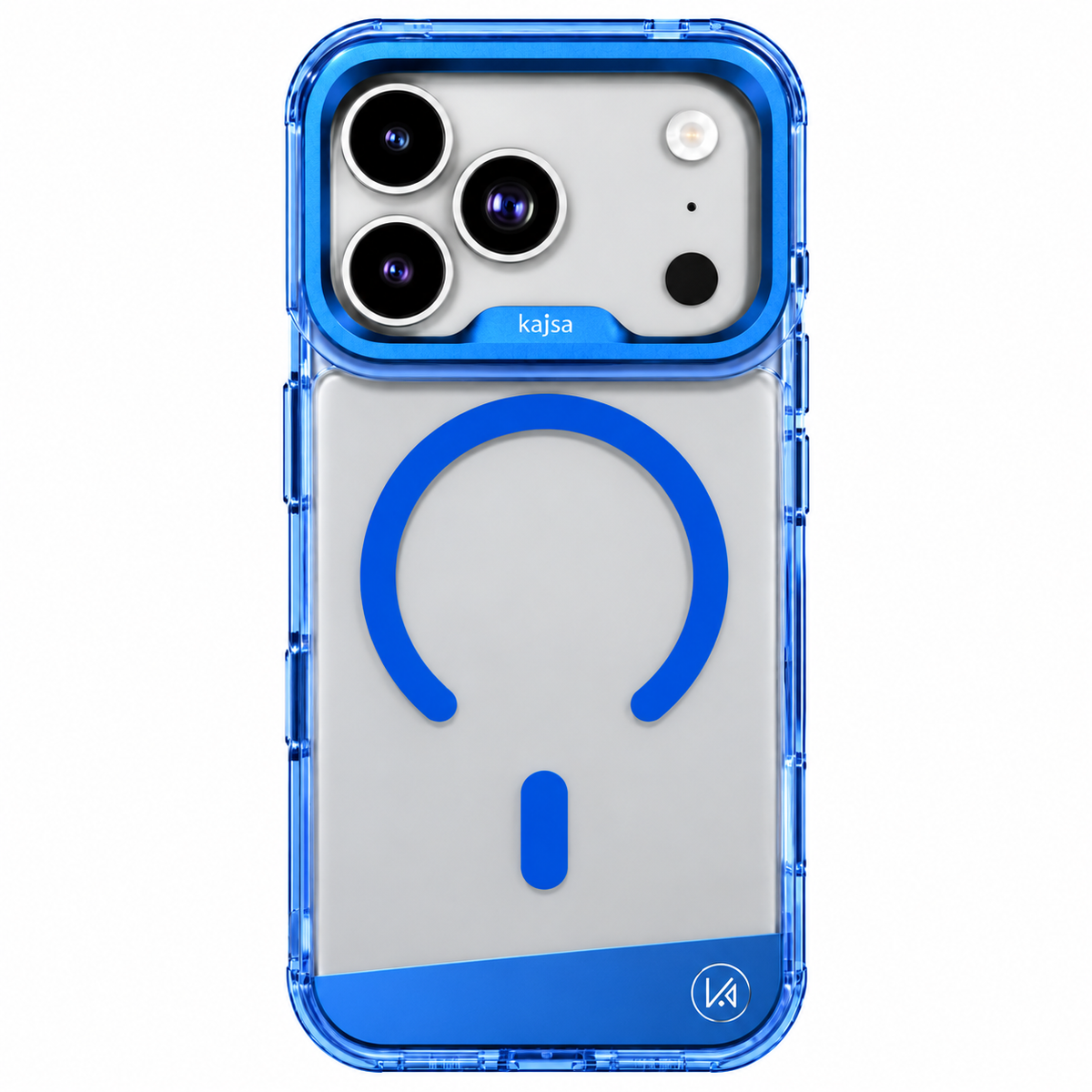 Kajsa iPhone 18 / 17 Pro Max Faux Leather Trans-Shield Back Case - O Ring