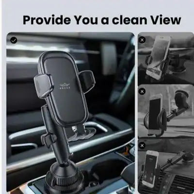 Brave Car Cup Universal Phone Holder BHL - 49 - Black product photo