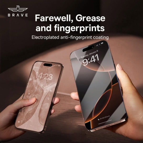 Brave iPhone 16 Pro 6 3" Screen Protector -Clear product photo
