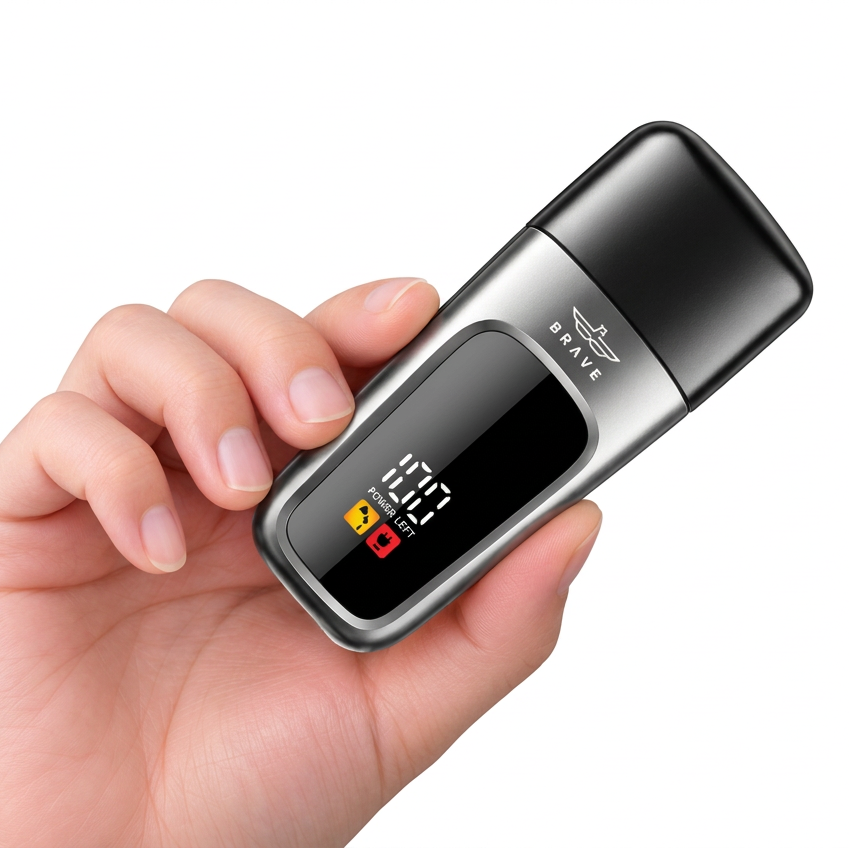 Brave BHT-01 Mini Hair Trimmer Professional USB Rechargeable
