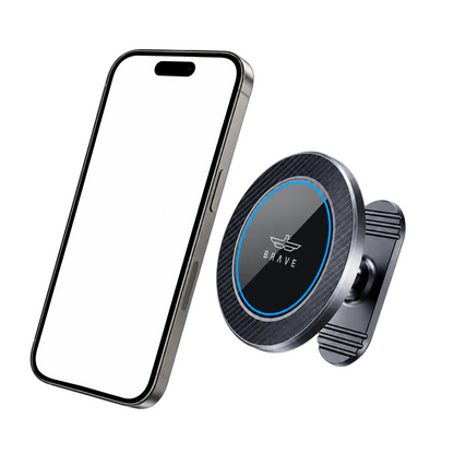 Brave BHL-63 Magnetic Car Phone Holder – Black