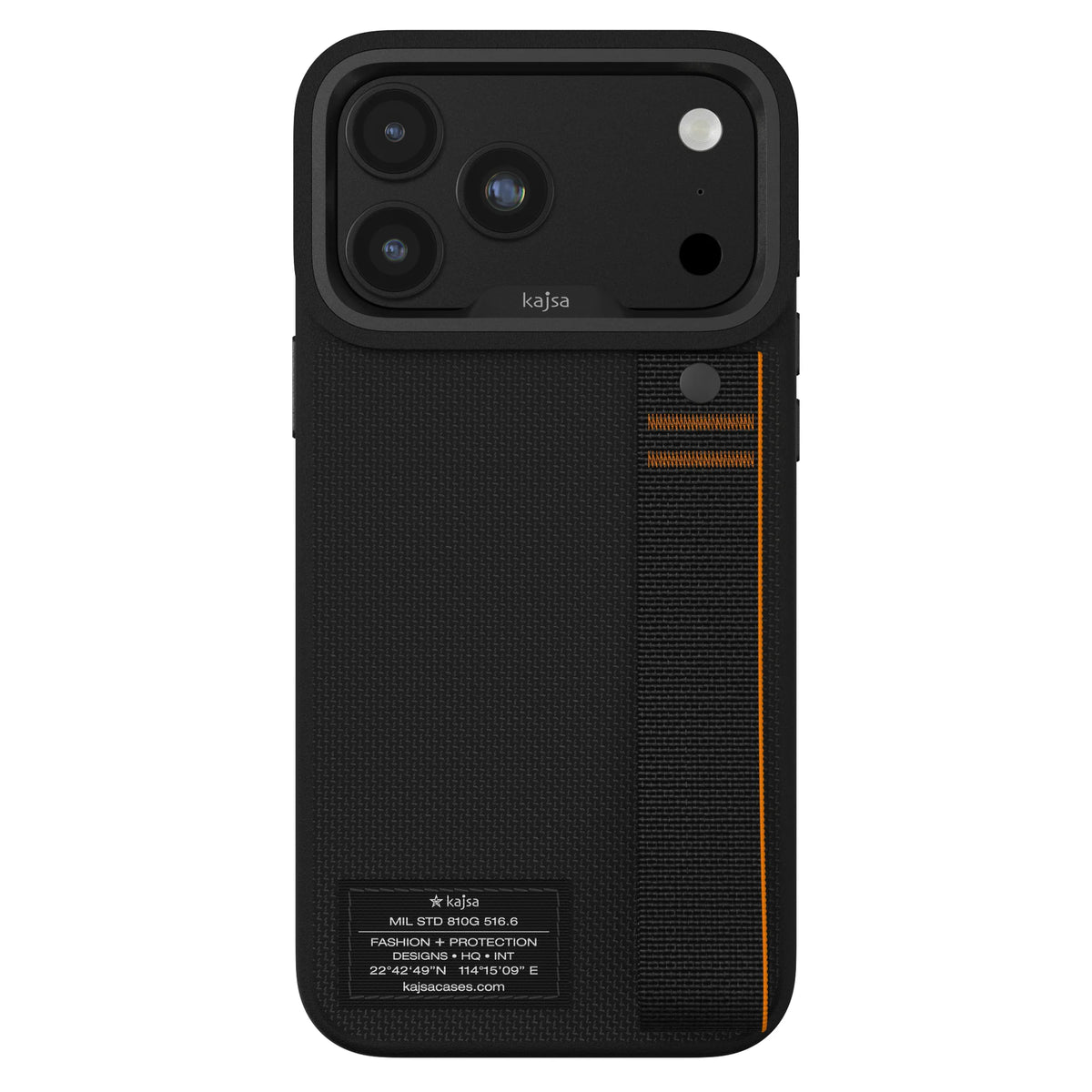 Kajsa iPhone 18/ 17 Pro Max Military Collection Strap O Ring