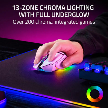 Razer Basilisk V3 Pro Wireless Mouse - White additional product image