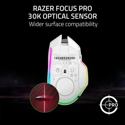 Razer Basilisk V3 Pro Wireless Mouse - White product image