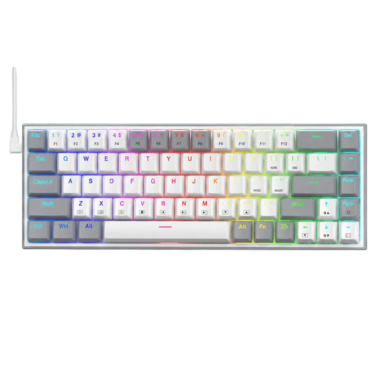CASTOR K631 Grey 65% Wired RGB Gaming Keyboard