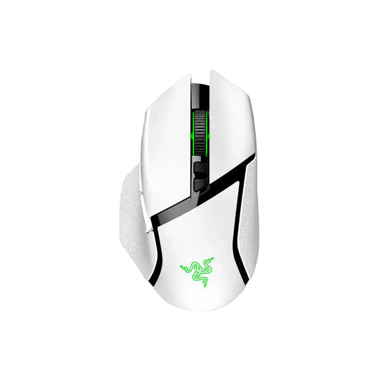 Razer Basilisk V3 Pro USB Wireless Optical Gaming Mouse - White product photo