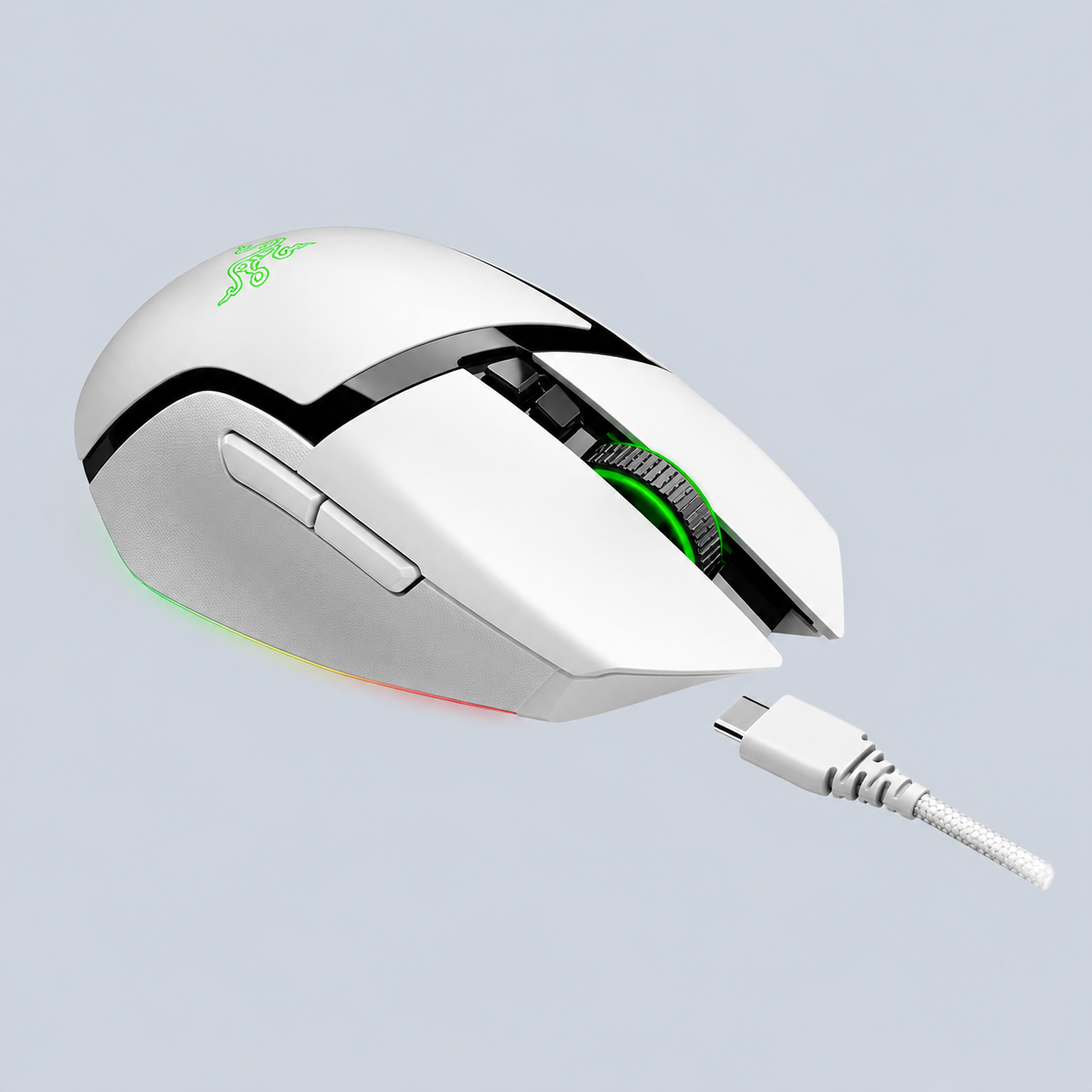 Razer Basilisk V3 Pro USB Wireless Optical Gaming Mouse - White additional product image