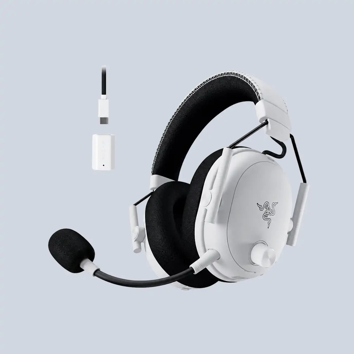 Razer BlackShark V3 Pro - Wireless ANC Esports Headset - White product photo