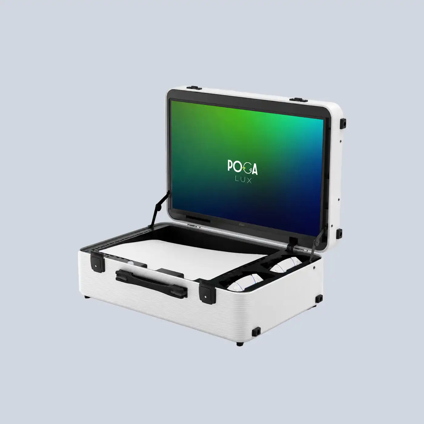 Poga Lux PS5 Gaming Monitor - White