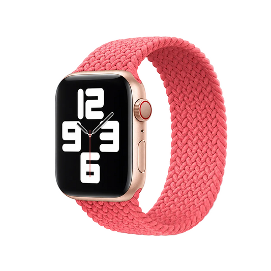 Wiwu Braided Solo Loop Watch Band for Apple Watch 42-44mm - Pink