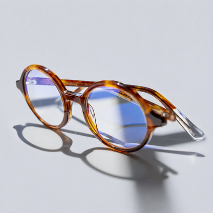 BARNER chelsea made from natural materials- Caramel Tortoise back view
