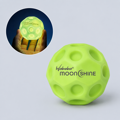 Waboba Moonshine Balle rebondissante Vert - Green side view