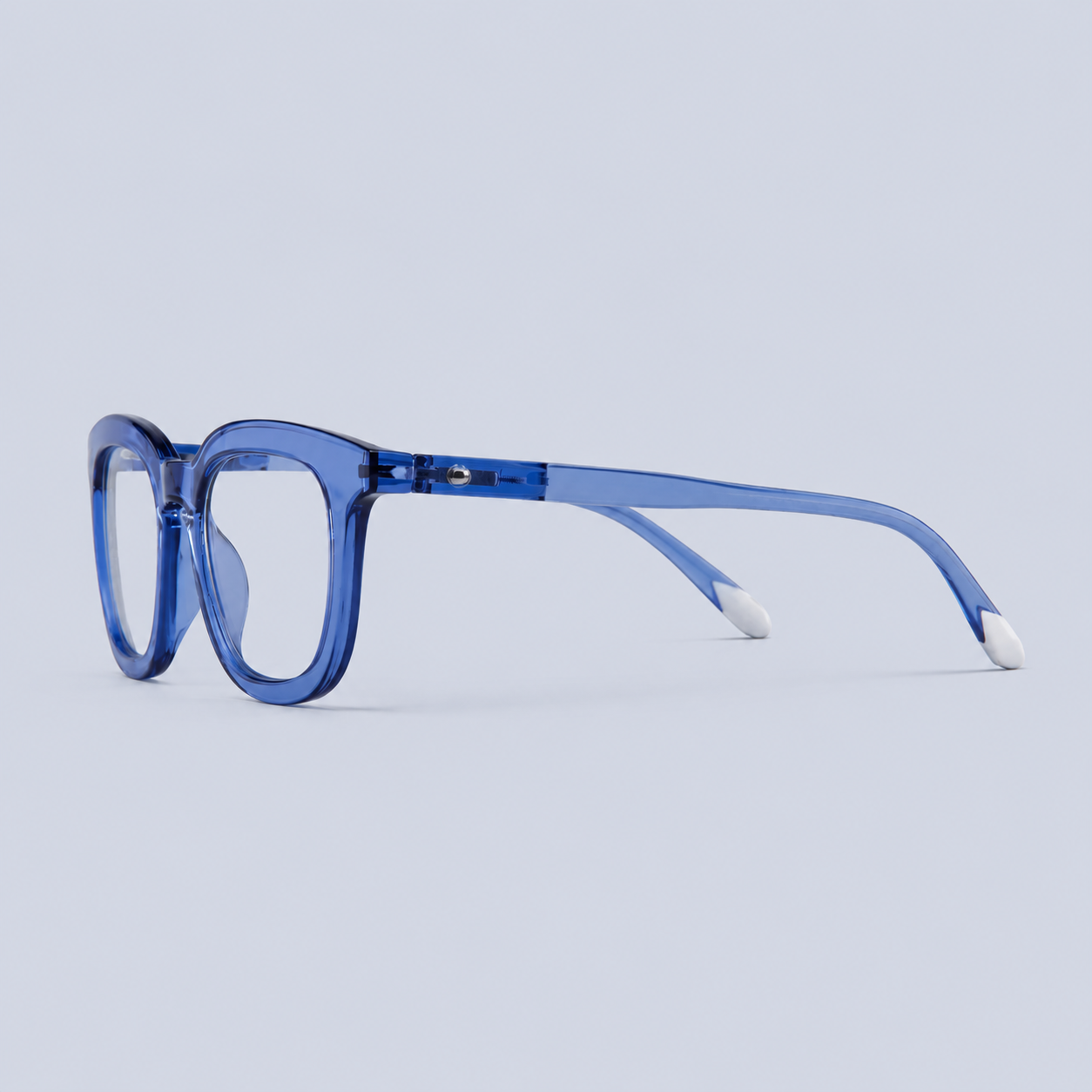 BARNER Screen Glasses Osterbro Glossy Blue light - Glossy aqua blue side view