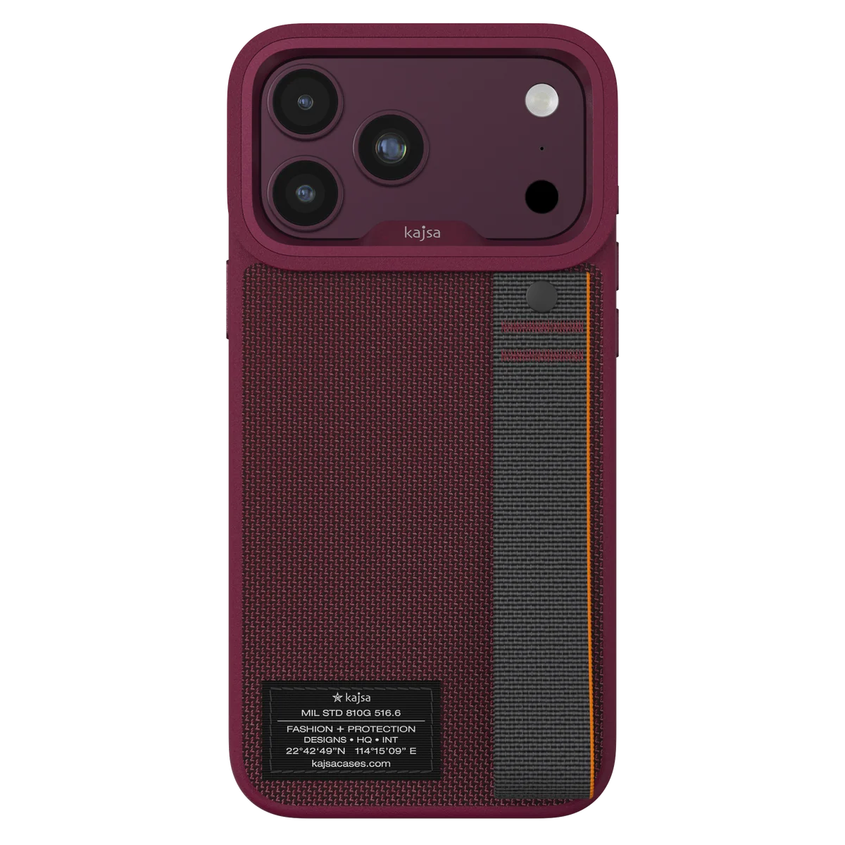 Kajsa iPhone 18/ 17 Pro Military Collection Strap O Ring