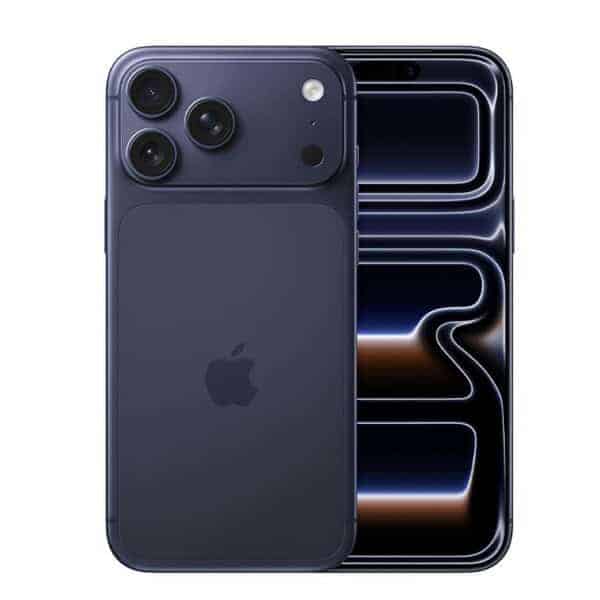 Apple iPhone 17 Pro Max 2TB English Version -Deep Blue devices in-use view