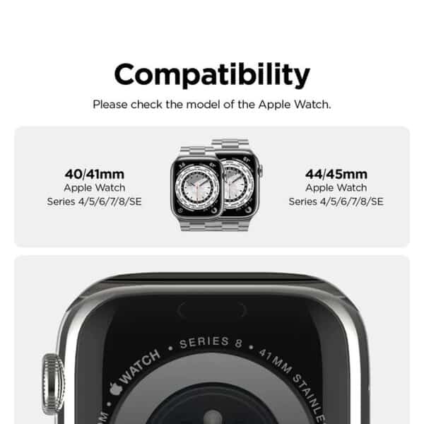 Elago Metal Band Apple Watch 42 44 45mm Black additional product image