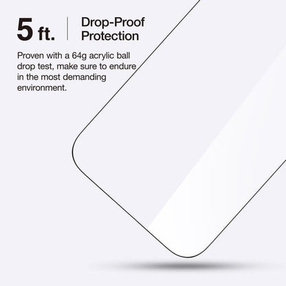 AmazingThing iPhone 16 PRO 6 3 2 75D FULLY COVERED RADIX GLASS CLEAR