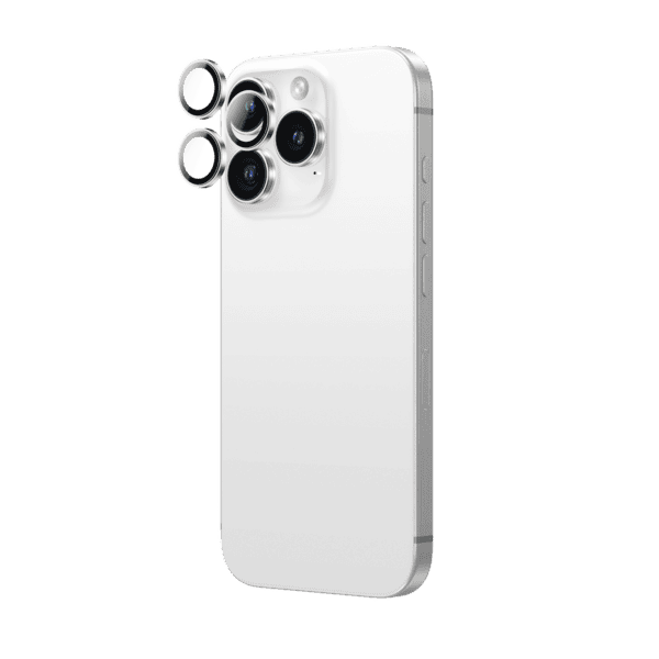 AmazingThing iPhone 16 PRO 6 3 16 PRO MAX 6 9 AR 3 LENS GLASS-Silver product photo