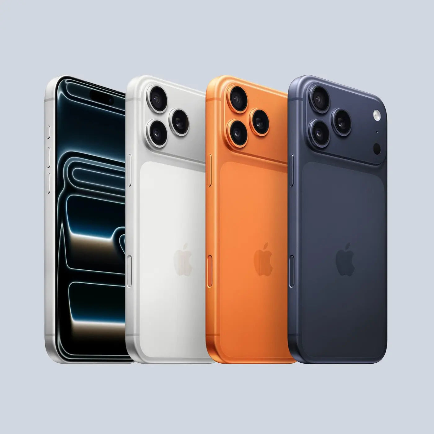 Apple iPhone 17 Pro 256GB- Cosmic Orange devices back view