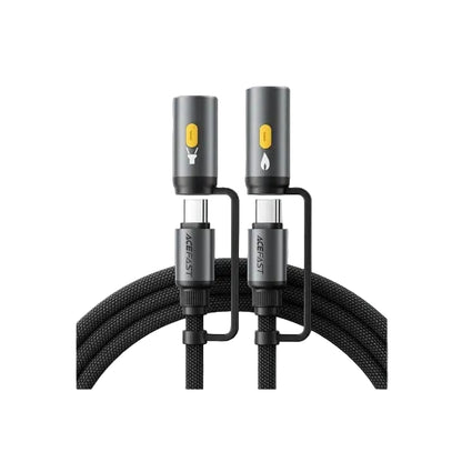 Acefast Charging Data Cable J4 USB-C LED light cigarette lighter product photo