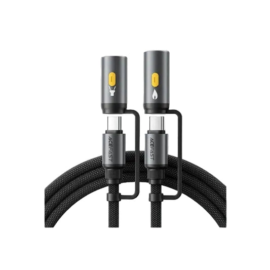 Acefast Charging Data Cable J4 USB-C LED light cigarette lighter product photo