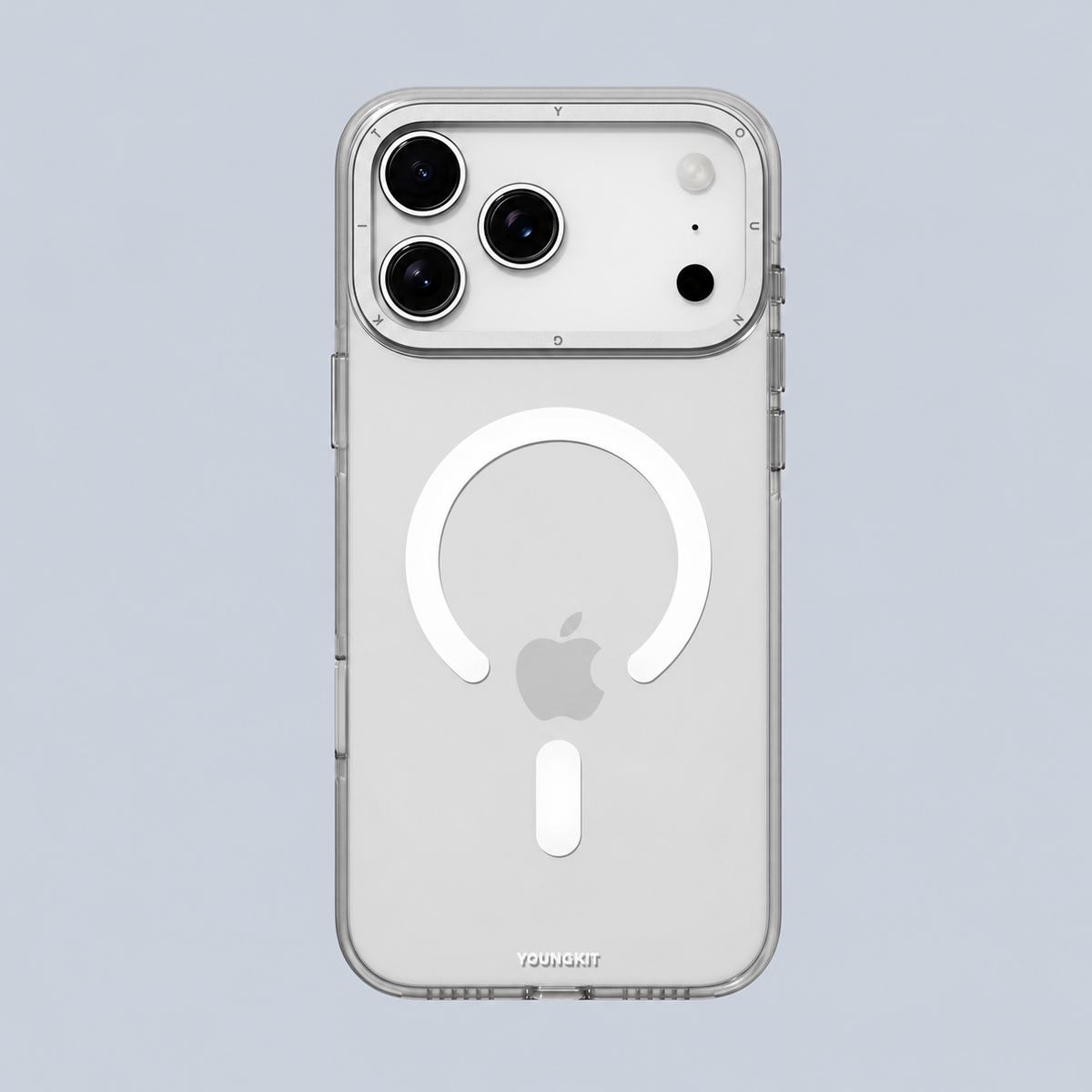 Youngkit iPhone 18 Pro /17 Pro Transparent Crystal Non-Yellowing