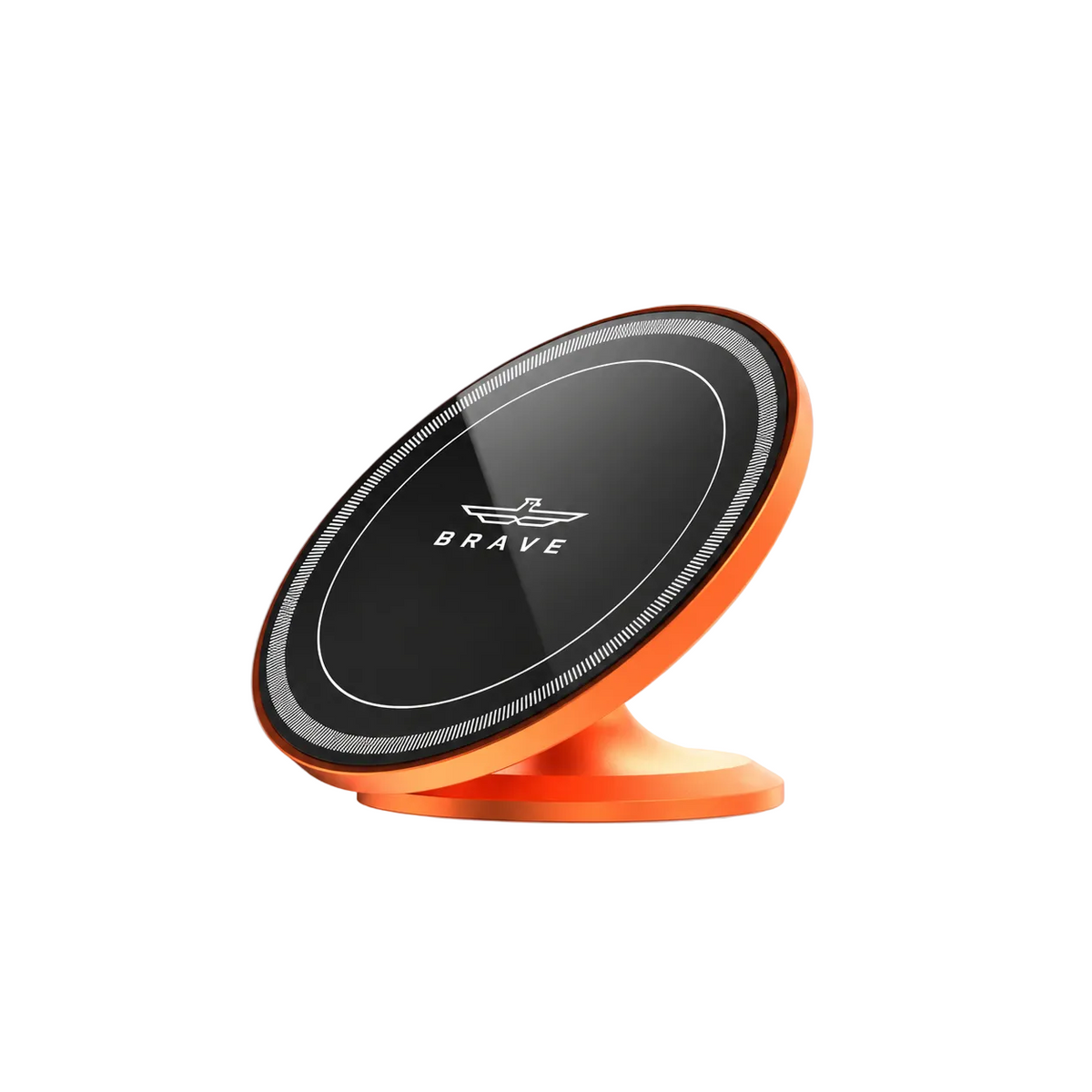 Brave Magsafe Car Mount Adjustable 360 Rotation BHL-59O - Orange