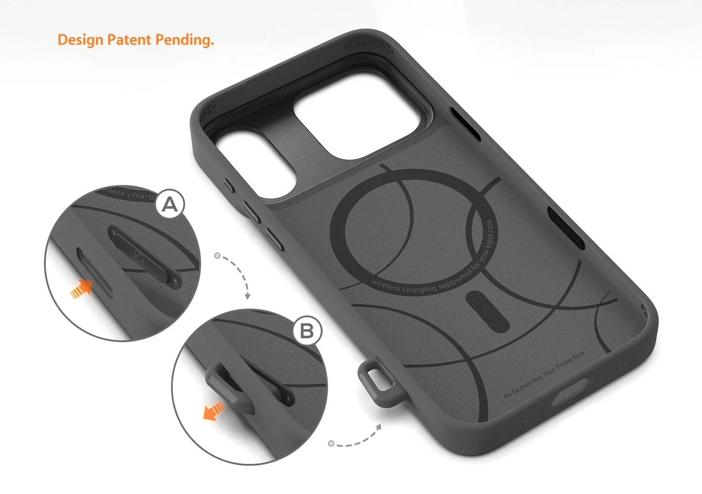 Kajsa iPhone 17 Pro Trans-Shield Back Case MagSafe Compatible product image
