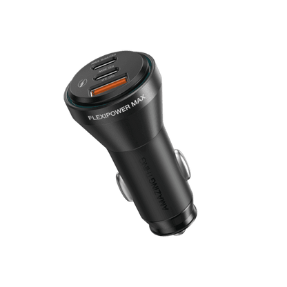 AmazingThing Flexi Power Max PD 63W 3 Port Car Charger product photo