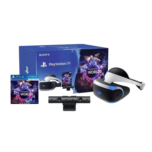 Sony PlayStation VR + PlayStation Camera + VR World Game product photo