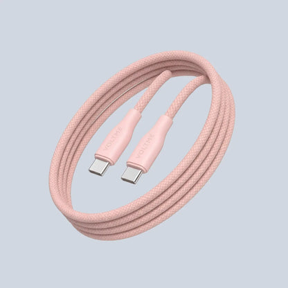 Voltme USB-C TO USB-C PowerLink RUGG Fast Charge Cable 3A 60W- Pink product photo