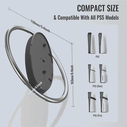 Vertical Stand For For Ps5, Ps5 Slim, Ps5 Pro - Grey