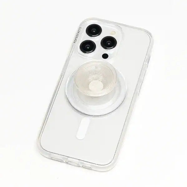 PopSockets PopGrip for MagSafe- Clear Glitter product photo