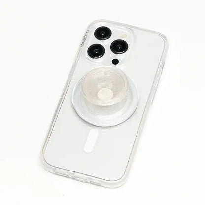 PopSockets PopGrip for MagSafe- Clear Glitter product photo