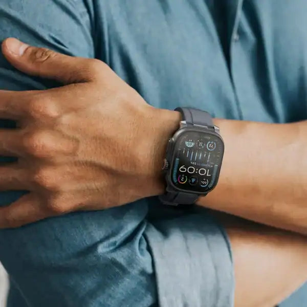 Amazing Titan Chrono Watch Band Apple Watch- Black product photo