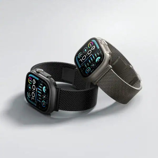 AmazingThing Apple Watch Strap 46m Titan Metal Band-Silver additional product image