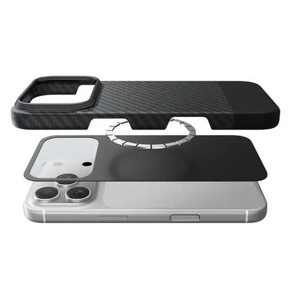 AmazingThing iPhone 17 Pro - Titan Max Heavy-Duty Build Lens Kickstand- Black