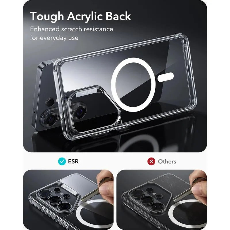 Samsung Galaxy S26 Ultra ESR CH HaloLock Mag Hybrid Case - Clear product photo