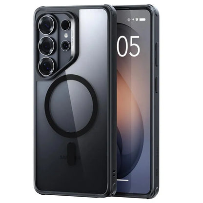 ESR Samsung Galaxy S26 Ultra Halo Lock Mag Hybrid Case - Clear Black product photo