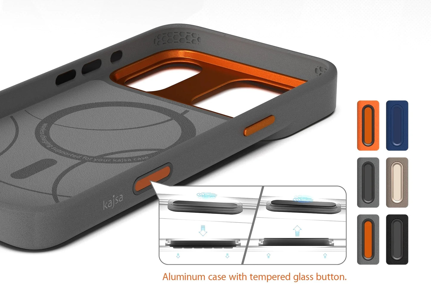 Kajsa iPhone 17 Pro Trans-Shield Back Case MagSafe Compatible additional product image