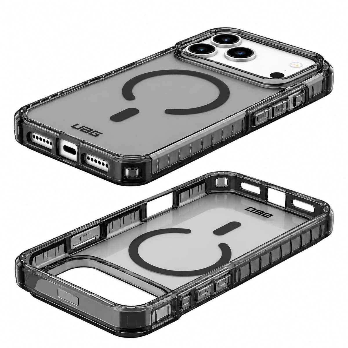 UAG iPhone 18/17 Pro Max Plyolt MagSafe Case - Black clear