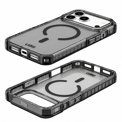UAG iPhone 18/17 Pro Max Plyolt MagSafe Case - Black clear