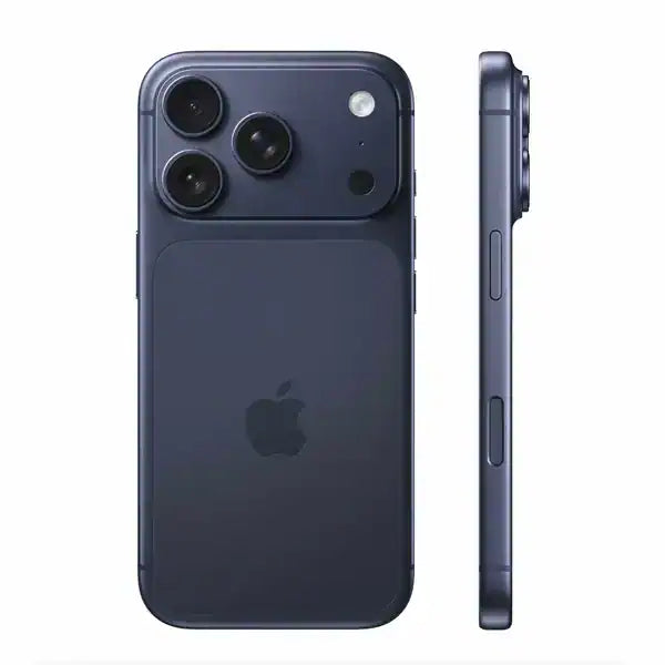 Apple iPhone 17 ProMax 1TB- Deep Blue MiddleEast version devices in-use view