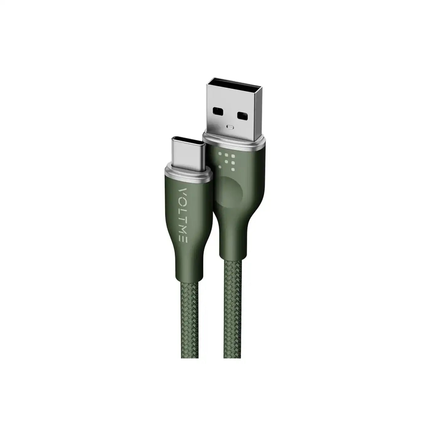 Voltme PowerLink USB-A to USB-C Cable – 60W – 1M – Green